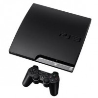 Console Sony PlayStation 3 Slim c/ 160 GB - Preto